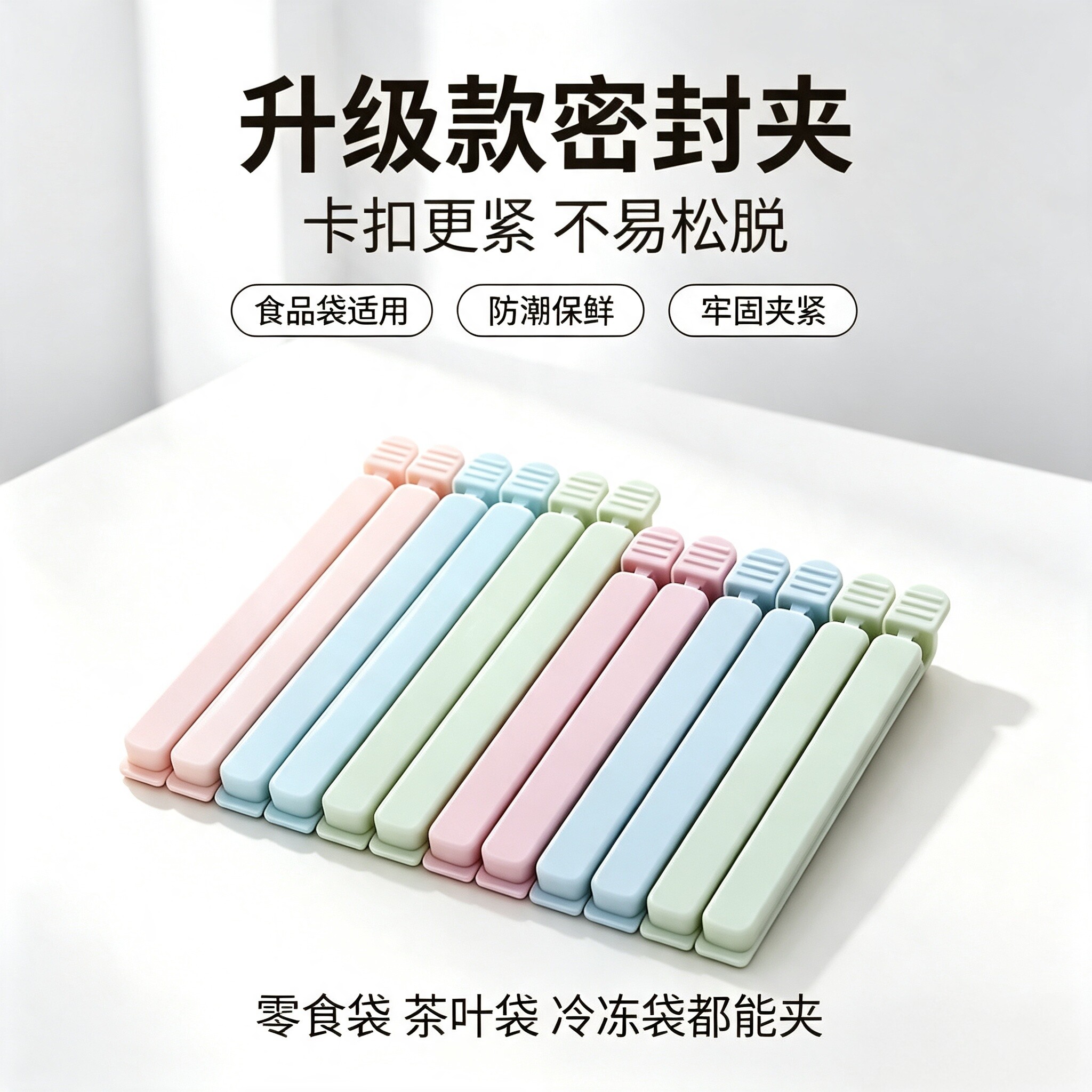 厨房家用封口夹保鲜防潮