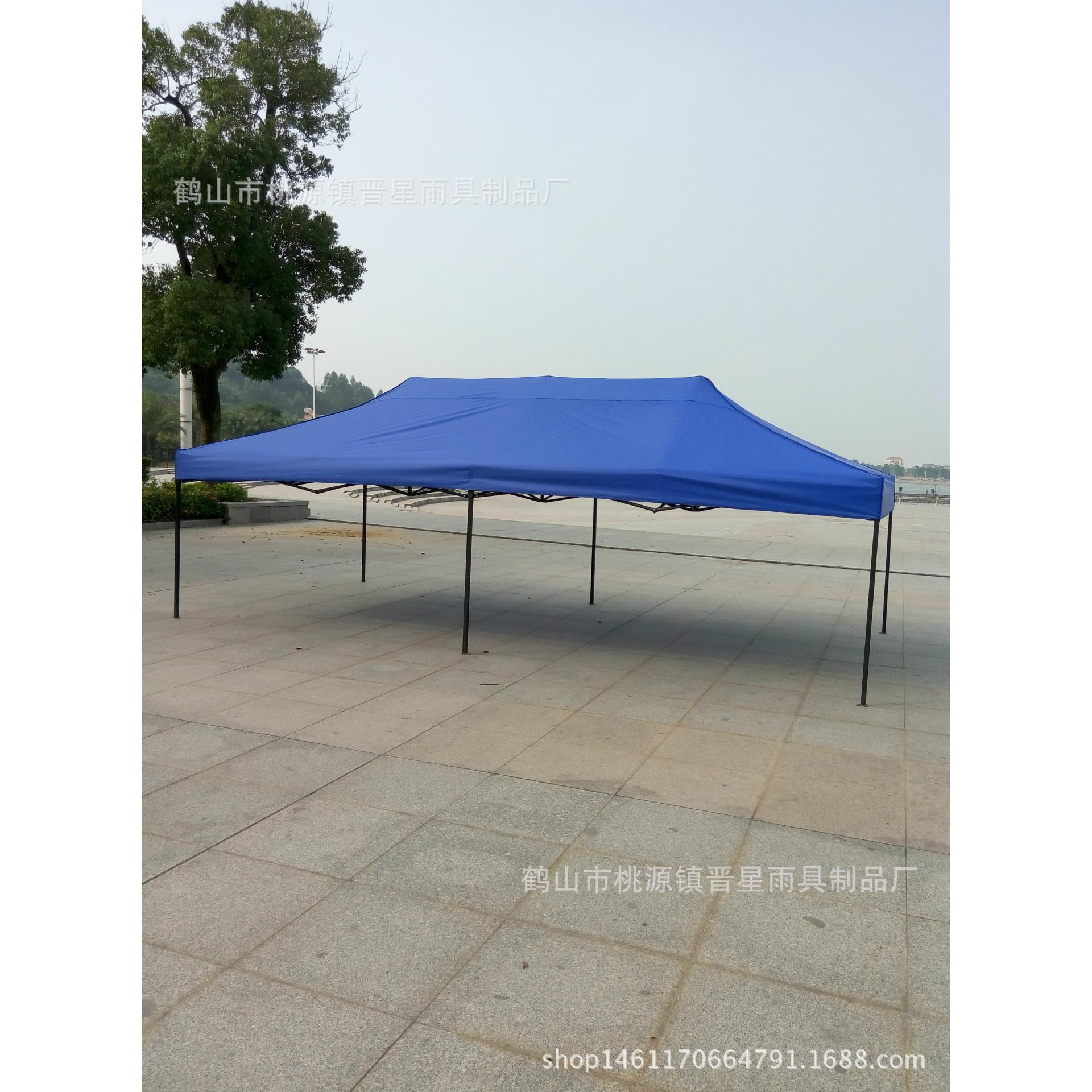 3*6铝合金折帐篷加厚加固野叠营外广户展销耐用摆GWA告摊四脚大伞