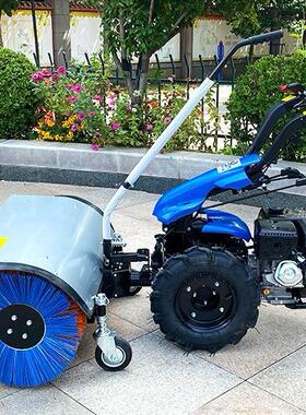 物业小区小型区除雪机 手扶自走式道清雪机公园厂手式推扫LWF雪路