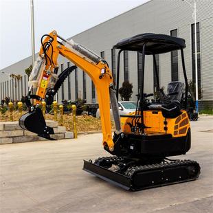 HigtopHT罗18迷你挖掘机 挖沟破俄碎家用 出口斯农用小型h挖机