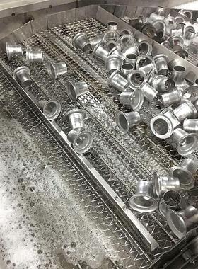 全自94016动五金洗设除油烘工干线 新款业通过式超声清波干燥备