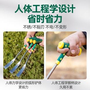 厂家菜神器挖蒜锰钢小铲子挖荠菜园艺铁铲种花挖土除草工具户外铲