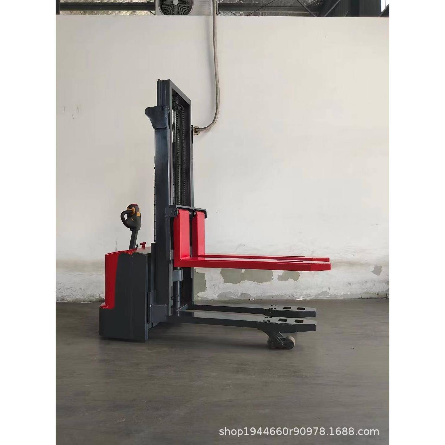 佛山1-2吨双起升电动堆高车叉车电瓶液压装卸车电动托盘堆垛