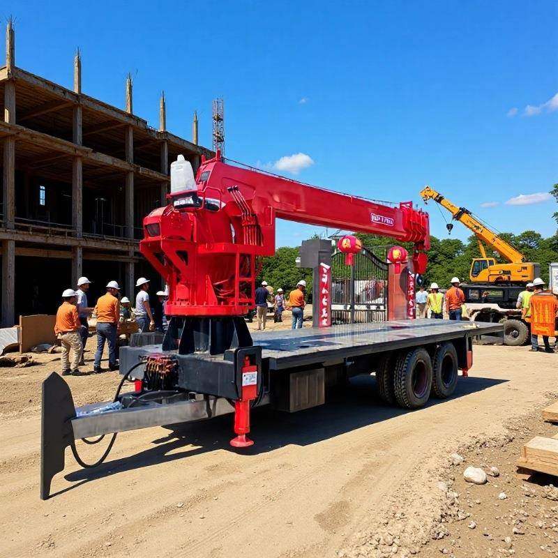 8吨拖拉机平板随车吊牵引式移动吊车可吊装运输多用农用自卸吊,搬运/仓储/物流设备,其他起重搬运设备,淘宝优惠券,粉丝福利购,淘宝优惠卷