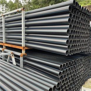 深塑PE给水管钢丝网管自来水饮用管热熔连接电熔配件弯头三通法兰