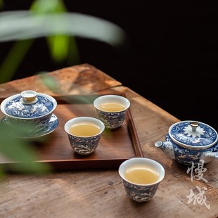 竹茶托简约日式 茶台长方形木托盘竹制大小号茶奉家用日式 茶具茶盘