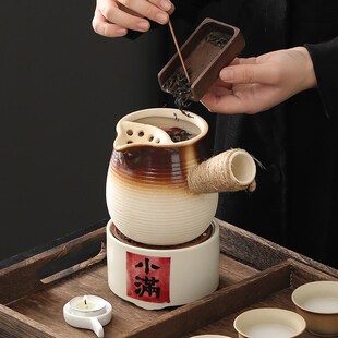 网红温茶炉小火炉蜡烛煮茶底座保温烤奶罐罐壶提香器烘茶围炉煮茶