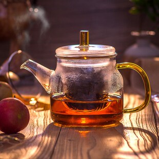 泡茶壶高温耐热过滤花茶家用玻璃水壶泡茶器小号煮茶功夫茶具套装