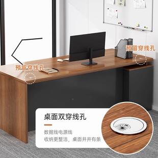 职员办公桌办简公室详细询问台会议老桌桌椅组合电脑桌式约双人员