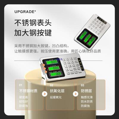 电子MBO秤商用小型台秤10150公称重工业斤用0023000磅秤