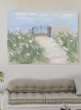 外贸纯OJZ手绘油画大副抽象风卧室画玄景关餐客厅饰画肌理厅装油