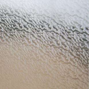 波纹玻璃加磨砂水纹玻窗璃FBD纸玻璃贴纸静电贴波膜纸卧室阳台厚