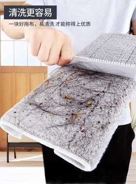 夹拖把新款可夹布洗脸巾布769墩抹布家用一拖净懒人平拖板地哈哈