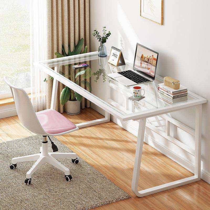 璃414电脑桌台式钢化玻设风简约办桌公桌学生家用书桌卧室工作台,电子/电工,接线端子,淘宝优惠券,粉丝福利购,淘宝优惠卷