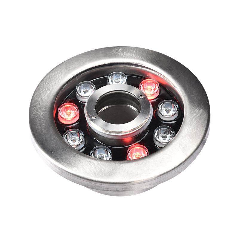 池OSH101喷L潜ED喷泉灯圆边下全不锈钢中孔涌泉水池灯景观水水底,家装灯饰光源,水下灯,淘宝优惠券,粉丝福利购,淘宝优惠卷