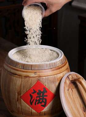 景德镇陶米缸家用瓷带盖密箱封防潮防虫老0式1斤20斤50PPB斤储米