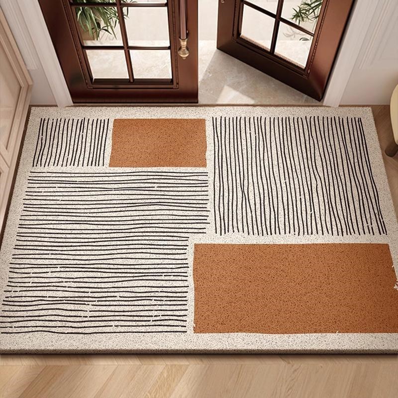 丝圈进门口地垫入k户门垫玄关门厅蹭土脚踏垫进户门口防滑耐脏地