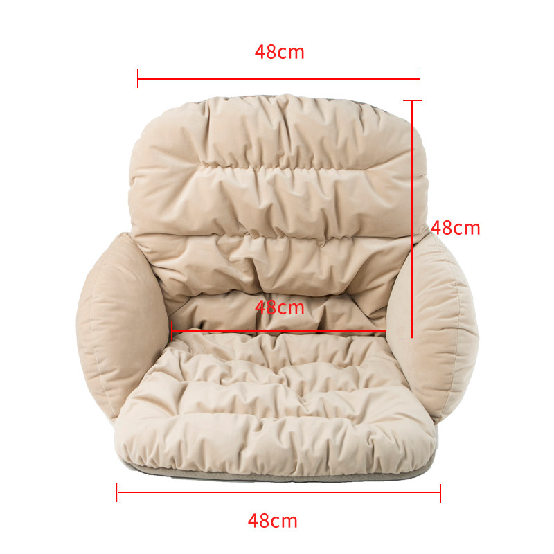 电加热坐垫办公室椅垫久坐靠背一体冬H季餐椅垫加热靠垫学生屁股