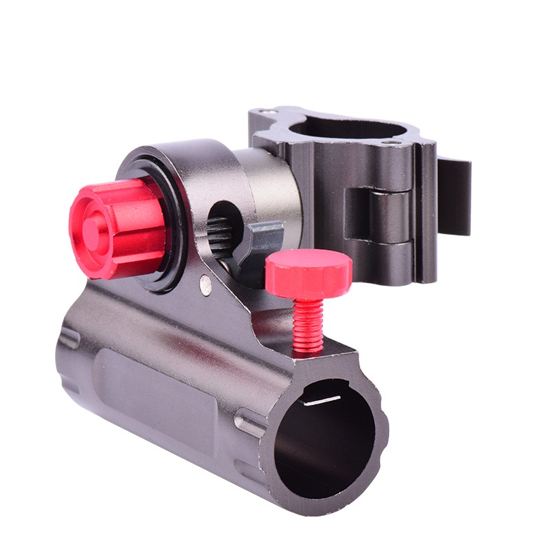 大物钓椅炮台架座架杆专用配件万B向支架欧式通用铝镁合金三件套