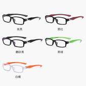 250度时尚 125 超J轻舒适远视弱视老光眼镜清 防蓝光老花镜男士