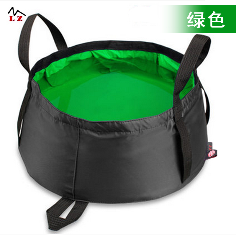 便携式可折叠水盆户外泡脚袋洗漱洗脸洗衣盆超轻S洗脚水桶旅行装