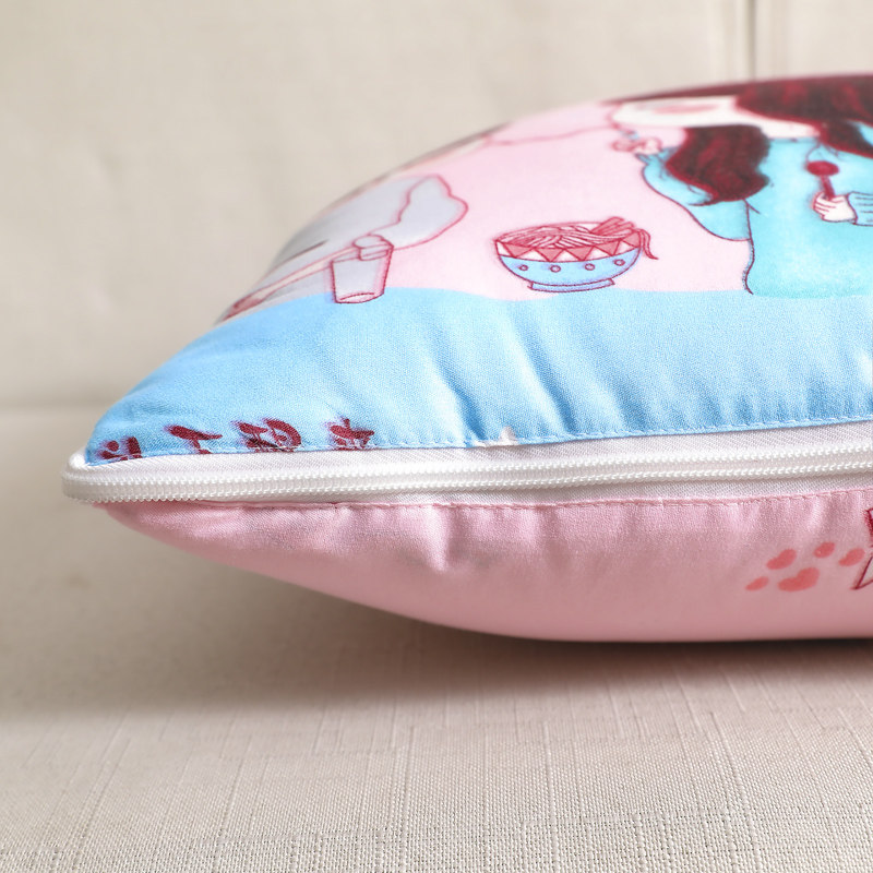 多功能二合一午睡抱枕被午休靠垫被子沙发腰靠折叠汽车Z载枕头送,居家布艺,抱枕被,淘宝优惠券,粉丝福利购,淘宝优惠卷