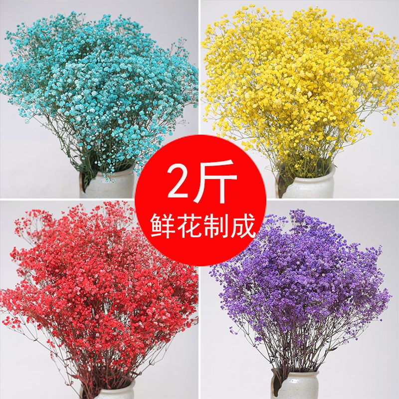 永生花干花满天星客厅摆放插花
