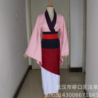 cos服 花木兰服装 花木兰 演出服舞台花木兰服饰  万圣节cosplay图片