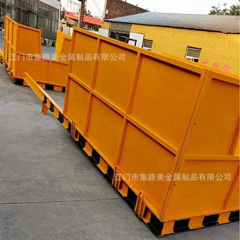 建筑工地XBS叠悬挑式工地高空作业卸料折平台走建筑高空悬吊道现