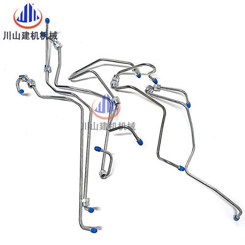 挖掘机YLX配PC3005-6高压油-管柴件油泵管60D18发动机高压油管缸