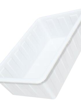 盆水桶加带塑料盆厚盖长方形养殖箱厚桶塑料牛筋YAJ水产浅特