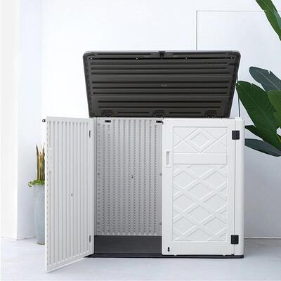 PK7J户外防水储量物柜室外庭院组收柜大容纳阳台工具箱杂物945柜