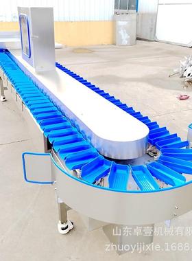 鸡爪鸡翅鸡脖自动上料分机蹄羊蹄猪XKP称重分拣机头兔兔腿选分级