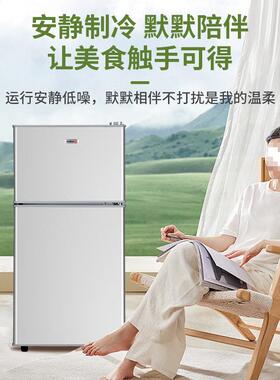 电级迷能效小冰箱一二人用家用小型出EKT租房宿舍用你双门冰箱