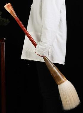 卫庄92厘米大号加长大斗笔565联羊毫大字创楼作对牌匾影拍照演道