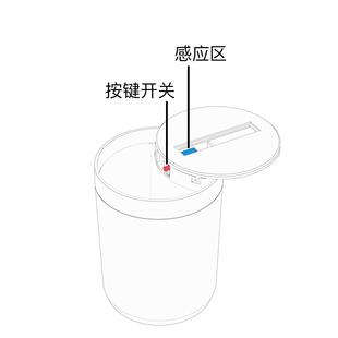 智能应烟灰缸感红外自动开合家用车载车内不锈不盖掉钢烟T1灰带烟
