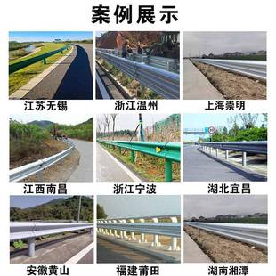 波形护g栏 4e热镀锌乡村道路波纹护栏公防撞r栏杆两波HNR梁钢护