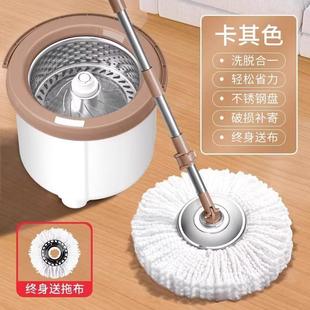 一拖墩布净拖自动地拖布雯 转把免手洗懒旋人拖把桶992家用2024款