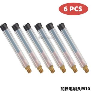 1毛洗头不BUP锈钢焊斑清刷头06PCS 刷8 新品 毛刷头焊道处理机M6