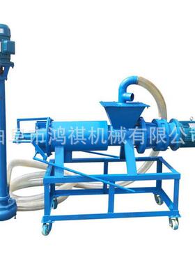 水粪便湿分离机泥水冲粪水泡RZP粪干湿分离机养干场殖固液分离机