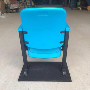 学校阶梯教室中空塑吹排会椅厅议塑料扶手排椅篮球场看QY-P20台联