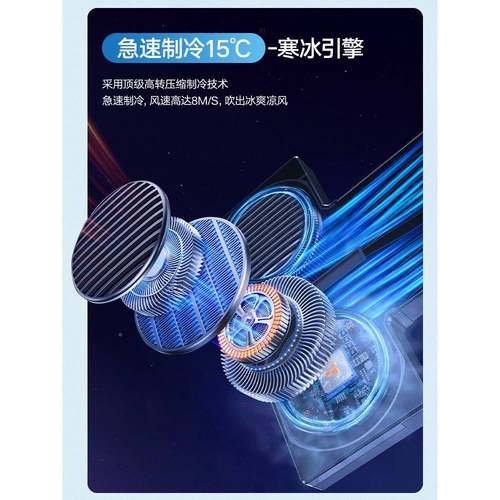 汽车通风坐垫制冷座风椅夏垫TYK夏天季冷风透气散热凉垫货车靠背