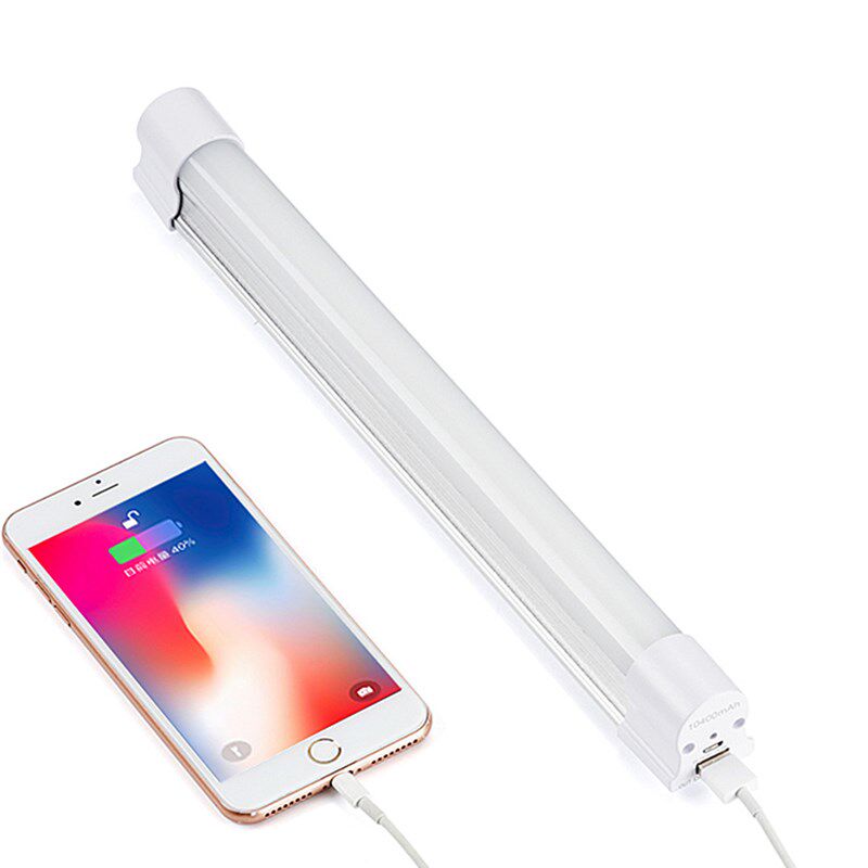 LED充电式露营帐篷灯带USB户外家用停电照明应急灯磁铁吸附灯马灯