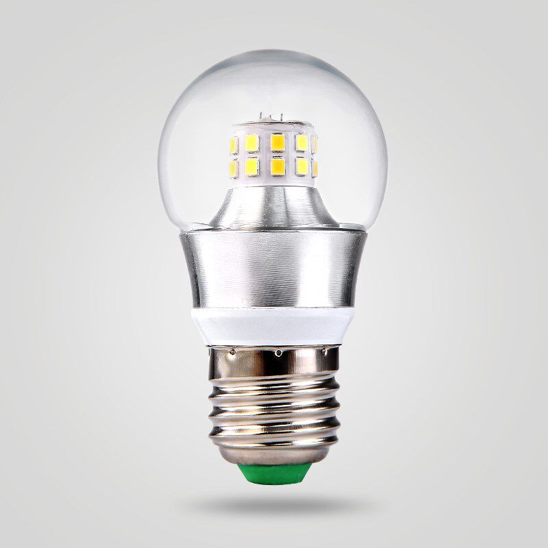 led灯泡节能4瓦 5瓦灯泡e27大螺口白光 暖光三色光源LED灯泡