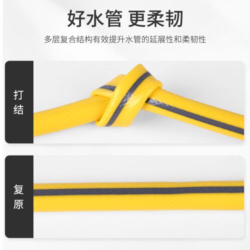 水管软管4分6分家用自来水管pvc塑料管子洗车防冻高压防爆软水管