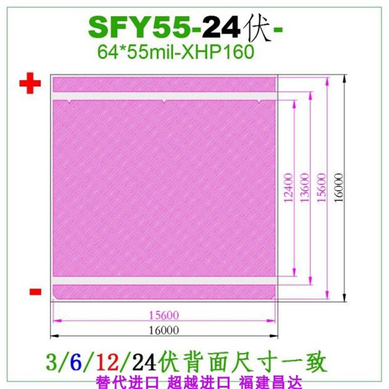 SFY55 3伏 6伏 12伏 24伏 48伏 64芯*55mil 千瓦LED 灯珠 CBT-140