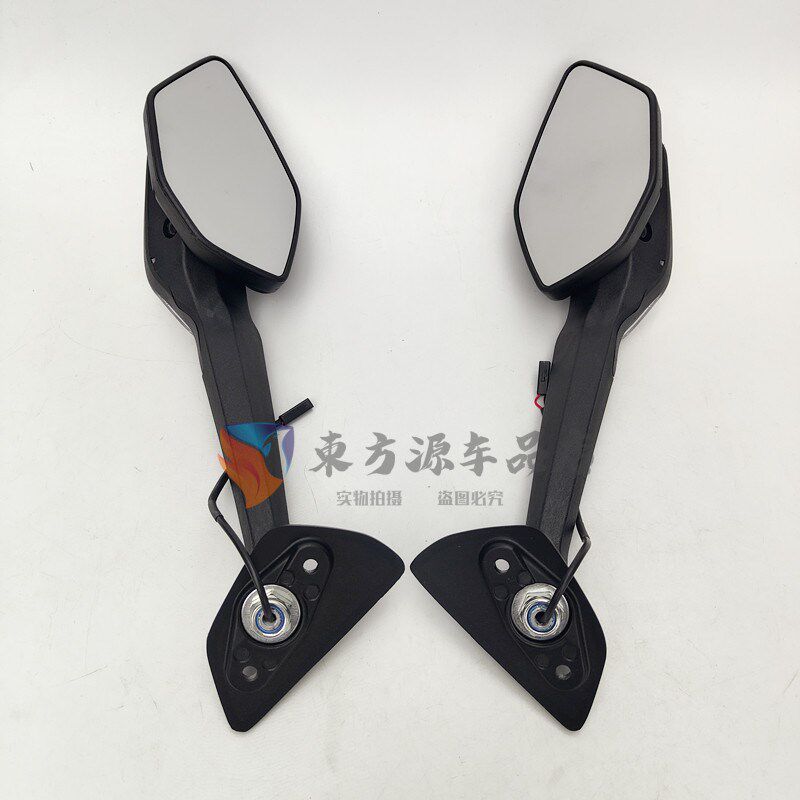 适用春风摩托车配件CF650-10后视镜675SR左右后视镜倒车镜反光镜