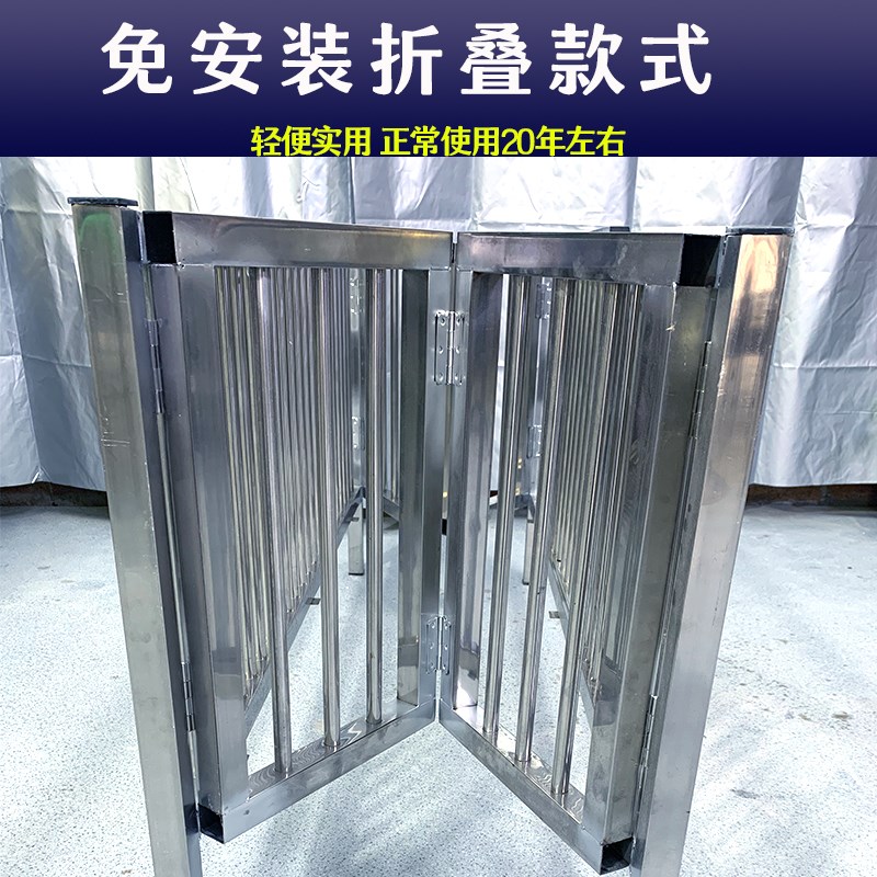不锈钢特厚家用鸡笼大号加密加粗笼子特大号折叠笼户外通用养殖笼