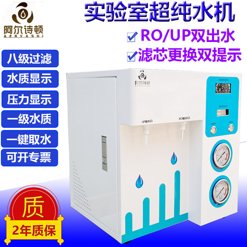 10-60L/H超纯水机实验室超纯水机去离子水机生化仪医院用蒸馏水机