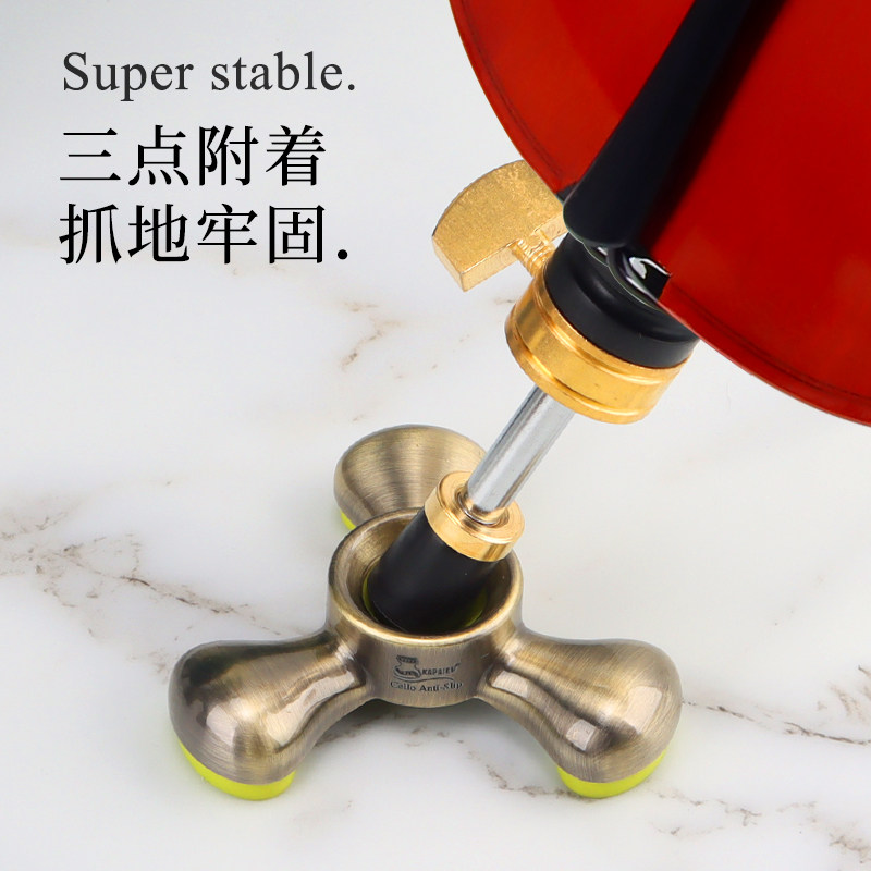 KPE大提琴防滑垫专业防滑板吸盘止滑垫橡胶防滑盘提琴防滑配件